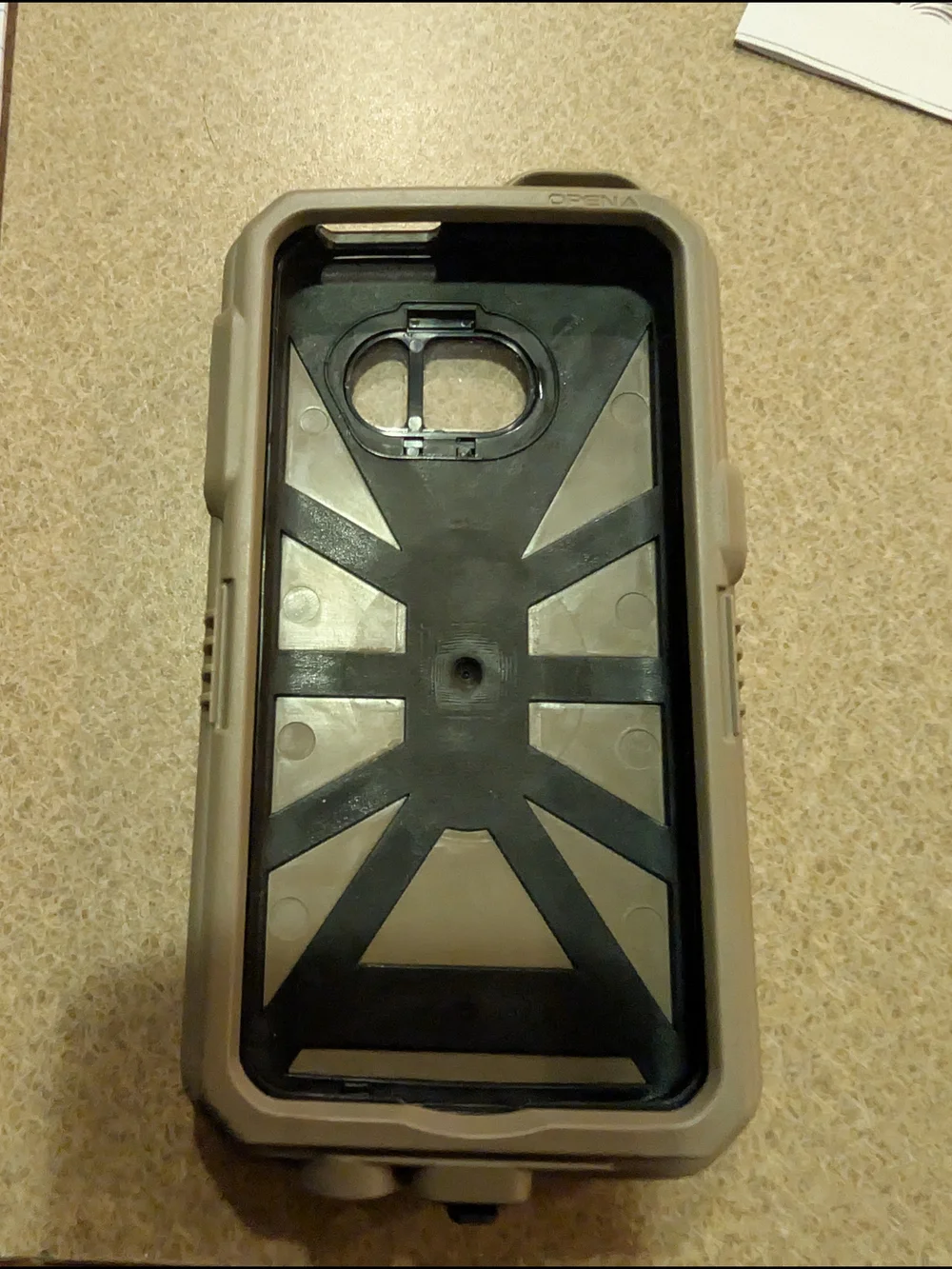 Rugged Protective Phone Case - Tan (KAGWERKS) - Fits Samsung Galaxy S7